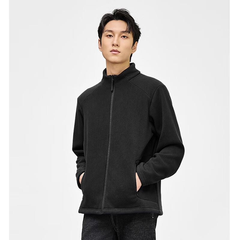 

G·TENNA Men s DX-R25581 Stand-Collar Fleece Casual Jacket 2XL