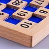 Montessori Wooden 1-100 Number Strip & Sorting Board Educational Toy