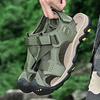 Summer Mens Large Size Genuine Leather Men Sandals Men Beach Sandals Outdoor Sandals for Men