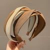 Retro, Simple, Versatile Hair Clip, Headband, Girly Korean Wide-brimmed Hair Clip, Popular Headband, Face Wash Headband, Hair Tie