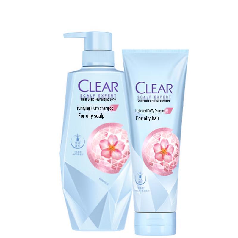 CLEAR Women's Purifying & Volumizing Scalp Care Shampoo & Conditioner Set