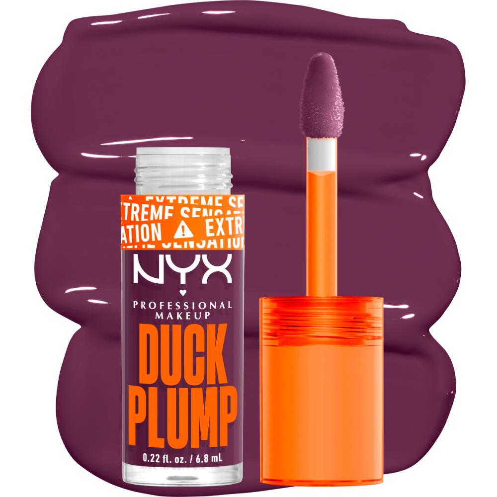 Nicks NYX Lip Gloss Duck Plump Lip Lacquer 17 Pure Plum-P 7ml