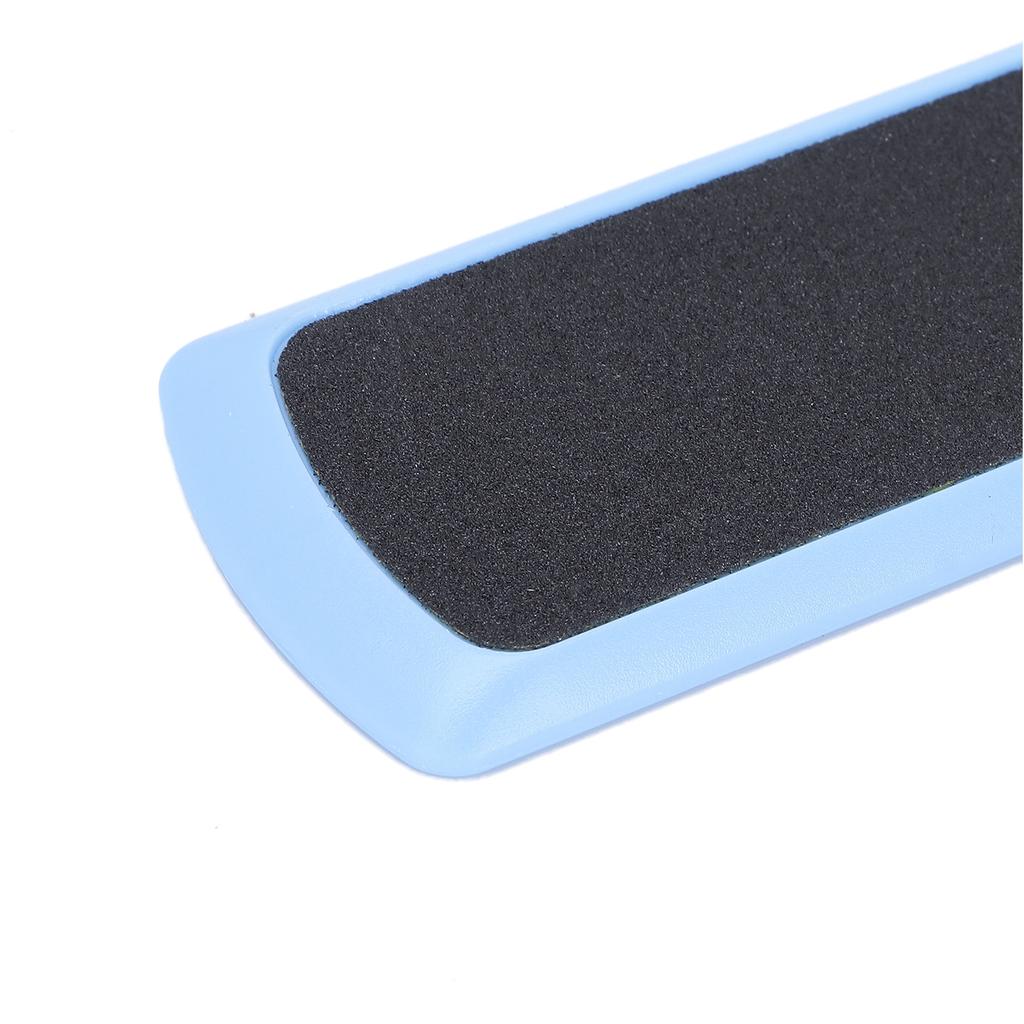 Professionelle Blaue Fußfeile Entfernung abgestorbener Haut Glättung harter Haut Doppelseitiger Fußschrubber