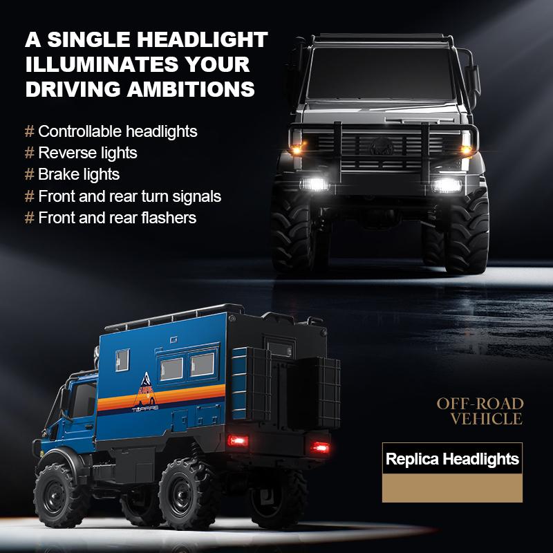 MN333 Auto RC 1/18 Mezza Carta Trazione Integrale Acceleratore Sterzo Completamente Proporzionali Veicolo Giocattolo Scalata Fuoristrada 4WD Regalo Ragazzo