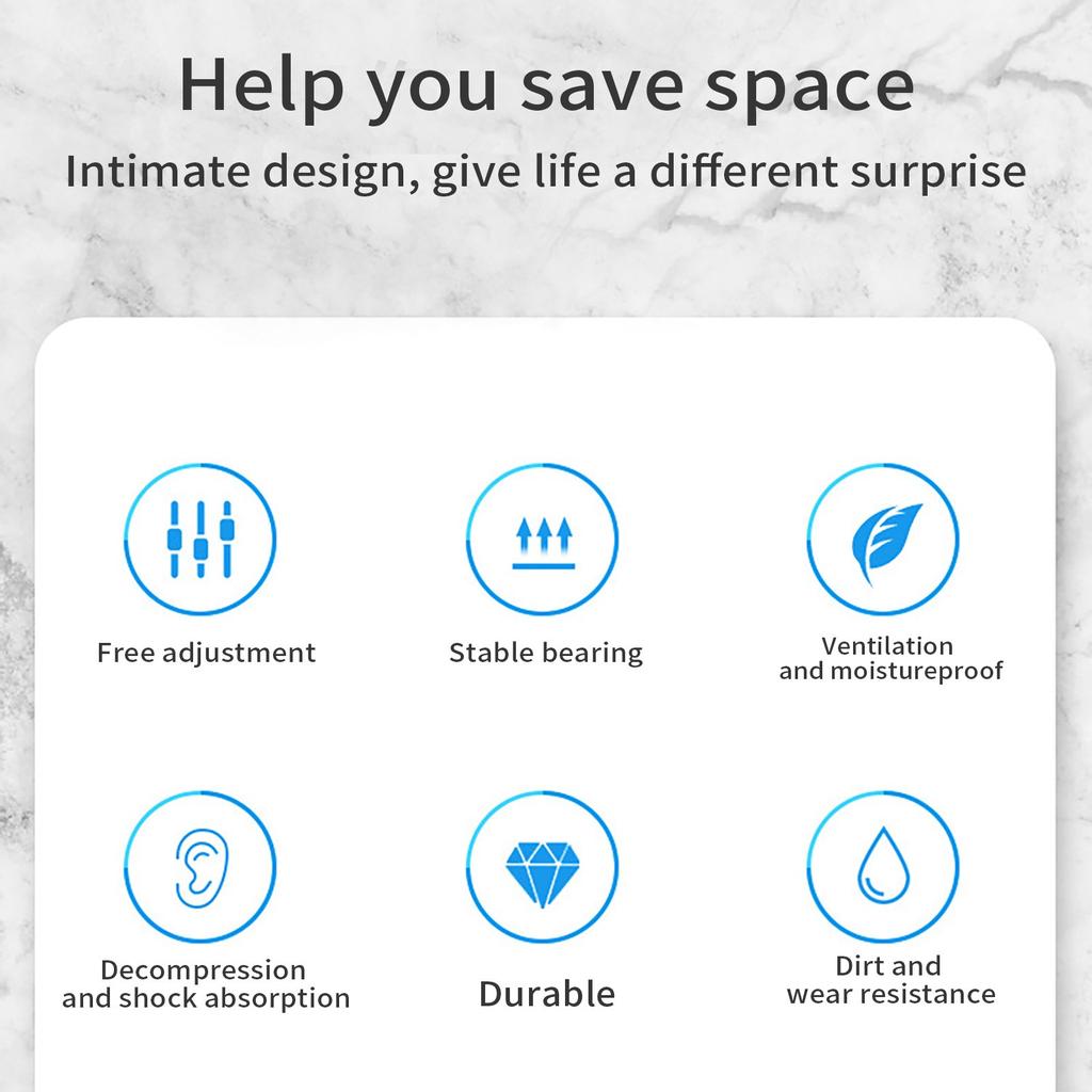 Washing machine  height increase  absorption suction cup foot pad