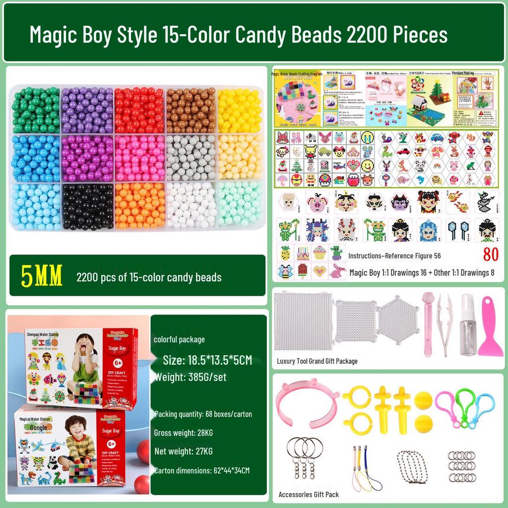 Mist Magic Water Soluble Sticky Beads DIY Handmade Toy