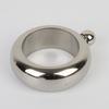 3.5oz Portable Flagon Whiskey Vodka Wine Pot Hip Flask 304 SS bracelet ring  small Alcohol Drinking Bottle outdoor tools