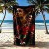 Cristiano Ronaldo Beach Towel High Absorbency Quickdry Comfortable Lightweight Suitable For Swimming Gym Camping Yoga Vacation
