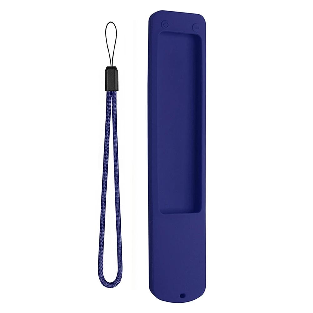 Silicone Remote Control Cover for Xiaomi XMRMML Anti Slip Anti Drop Protective Skin with Lanyard