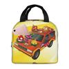 Custom Plants Gaming Zombies Insulated Lunch Bags for School Office Video Game Waterproof Thermal Cooler Lunch Box Unisex
