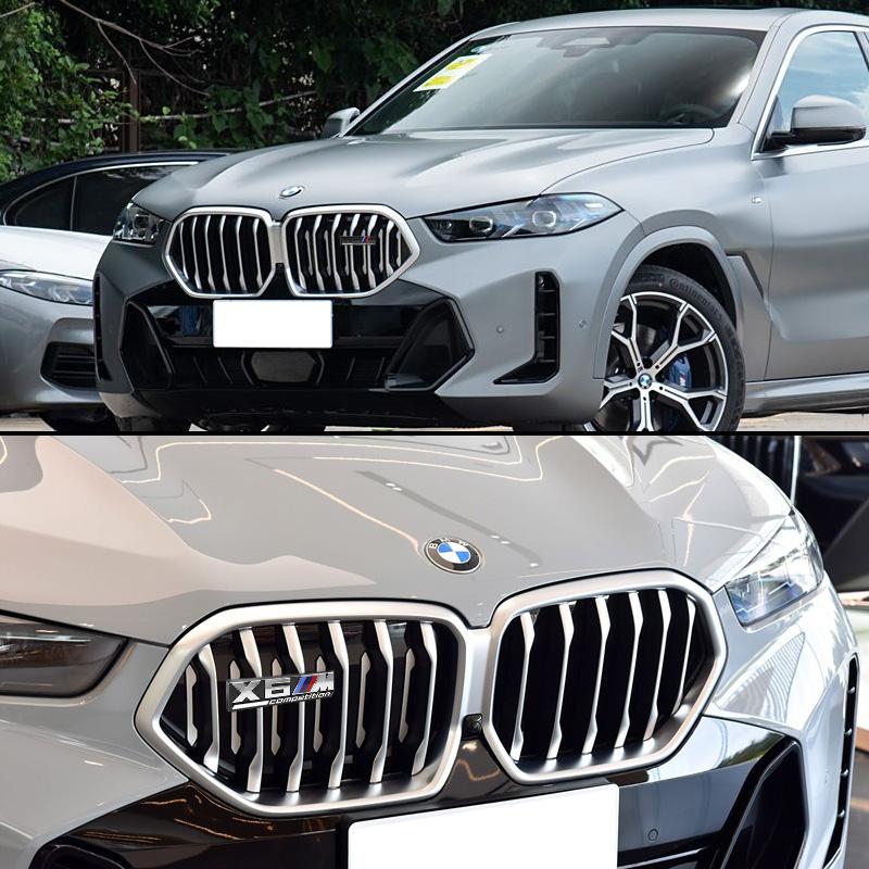 3D ABS M Logo Car Front Grille Badge Sticker Auto Badge Accessories For BMW M M2 X3 M4 X5M M6 M7 F48 G01 E84 E83 F39 F10 F30 G11