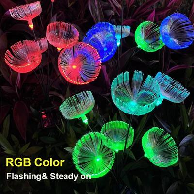 7 Head Solar Jellyfish Light RGB Garden Decorative Lamp Outdoor Lawn Landscape Lighting For Courtyard Party Decoration