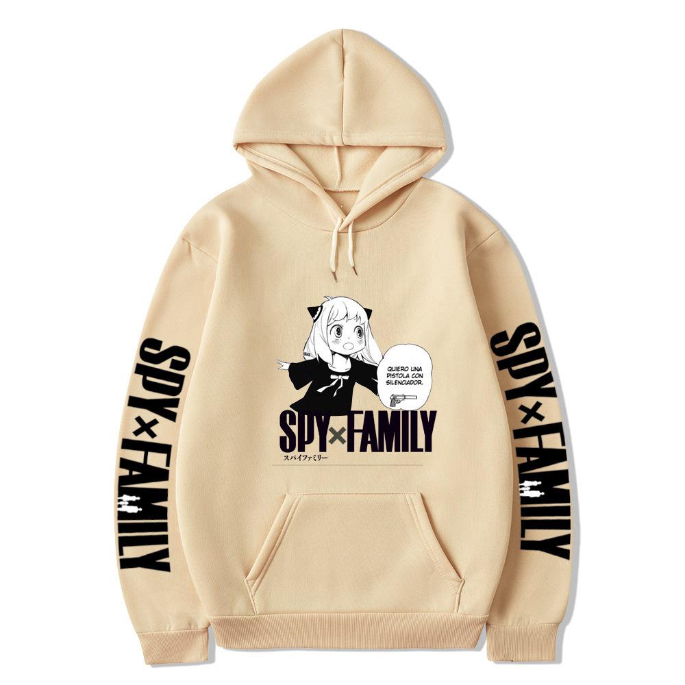 2026 Unisex SPY×FAMILY EU Size Peripheral Pattern Print Hoodie