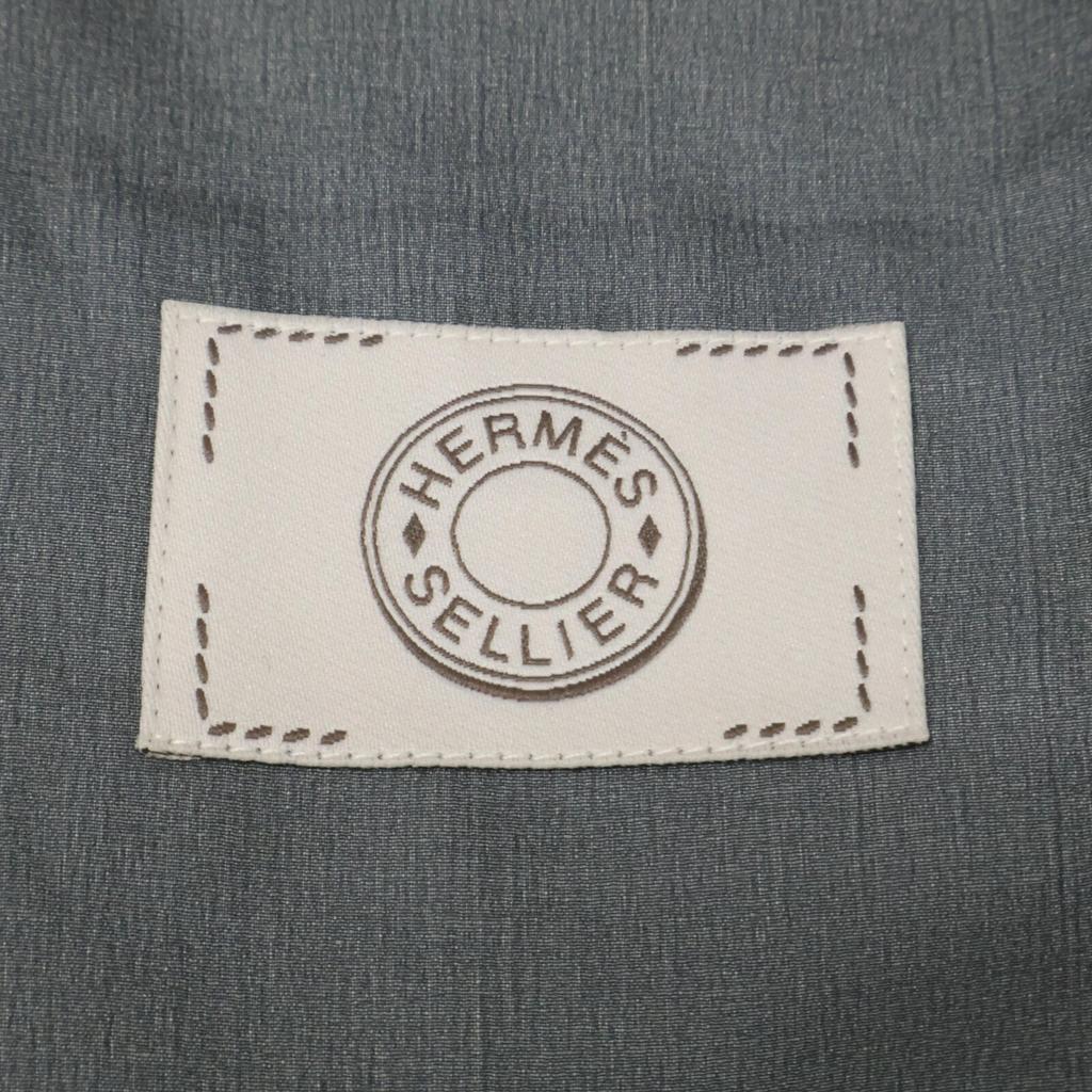 Hermes [Domestic Regular] GORE-TEX Nylon Coat S NavyUsed