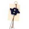 Vintage Woolen Mini Doll Bag Charm With Beaded Decor For Casual Accessories 2024 Spring