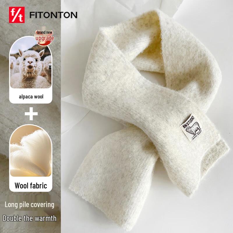 

Женский толстый зимний шарф в клетку FitonTon