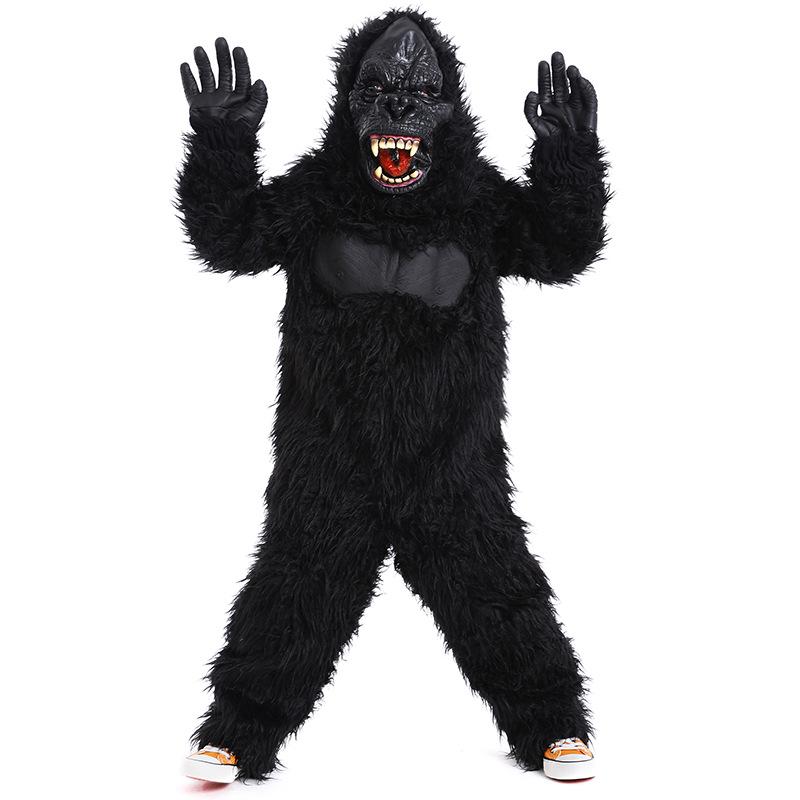

Children s Monster Party King Kong Plush Costume for Parent-Child Cosplay S (Ages 4-6)