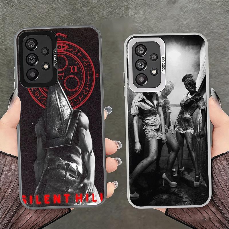 Silent Hill Horror Theme Soft Phone Case for Samsung A17 A16 A15 A14 A13 A57 A56 A55 A54 A53 A37 A36 A35 A34 A33 A26 A25 A24 A23