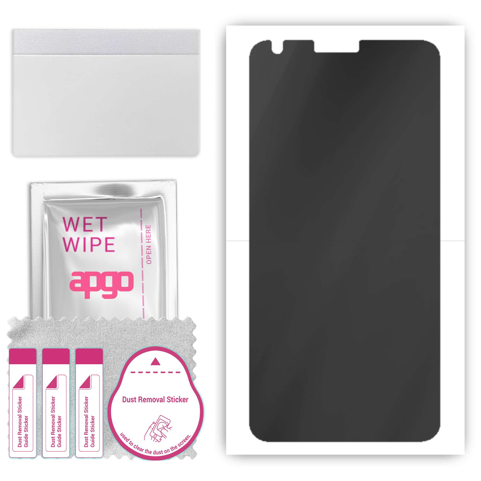 

apgo Hydrogel Privacy Matte Screen Protector для LG G6, Anti Spy, гідрогелева плівка, гнучкий, м’який ТПУ з позиціонуючим шаром, легке встановлення