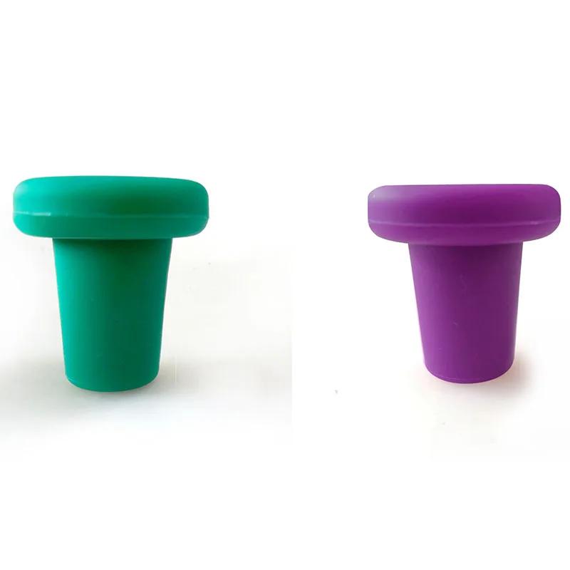1/2/3/4pcs Silicone wine stopper cup cap bottle cap wine stopper seal leakproof wine bottle preservation cap home bar tools