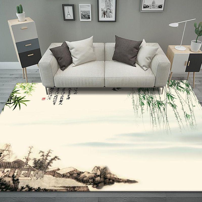 Traditional Chinese Painting CARPET FOR LIVE ROOM Big Size 200x300 Area Rug for Bedroom Decoration Coffee Tables Mat Non-slip