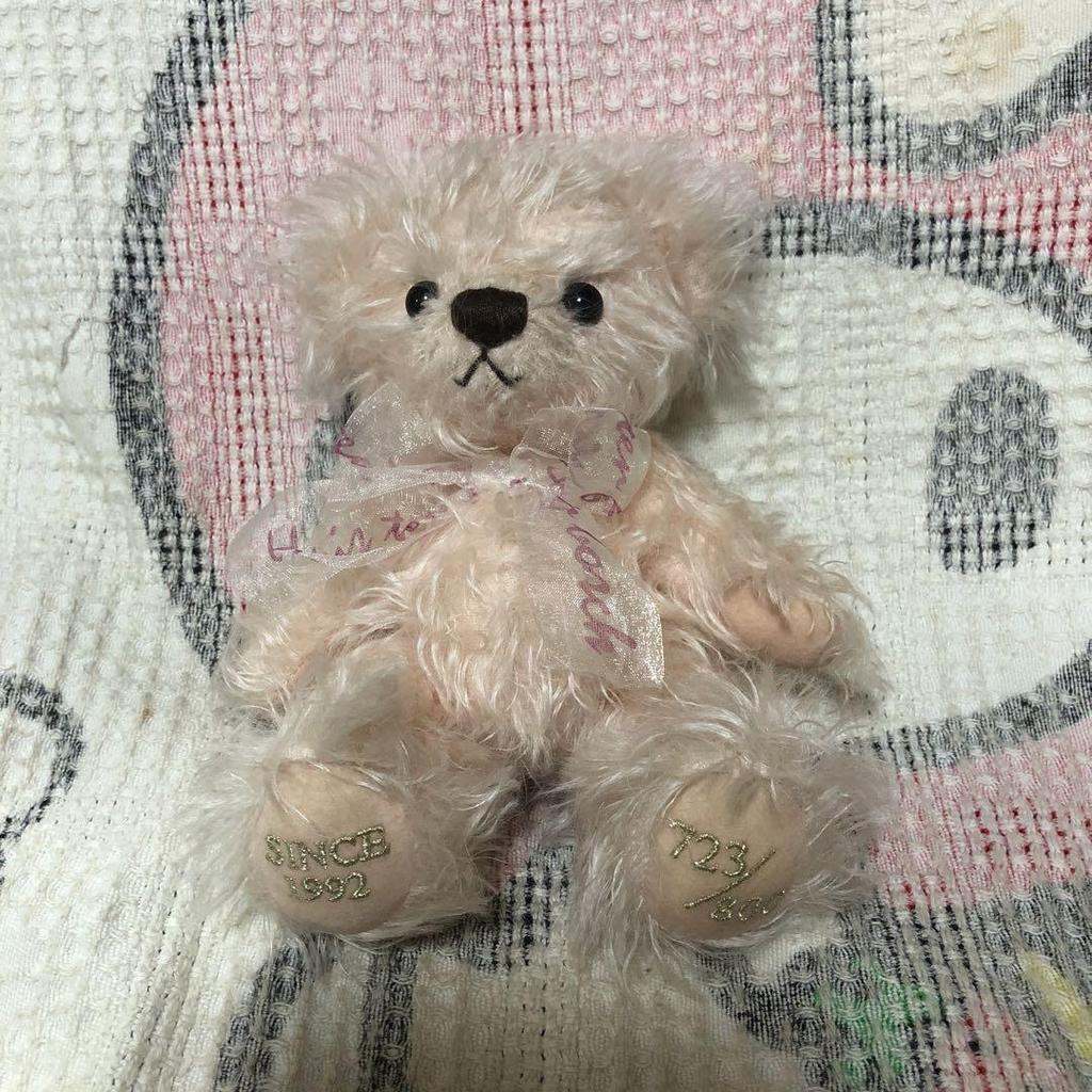 [USED] Heisei Retro 1992 Huis Ten Bosch Teddy Bear, Limited Edition, Used