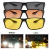 Car Night Vision Unisex Goggles Anti-Glare Sunglasses UV Protection Eyewear Enhanced Light Motorcycle Driving Glasses