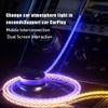 6A Fast Charging RGB Breathing Luminous Gradient Data Cable 66W Type C for iPhone 11 Pro Huawei Samsung USB C Charging Cable