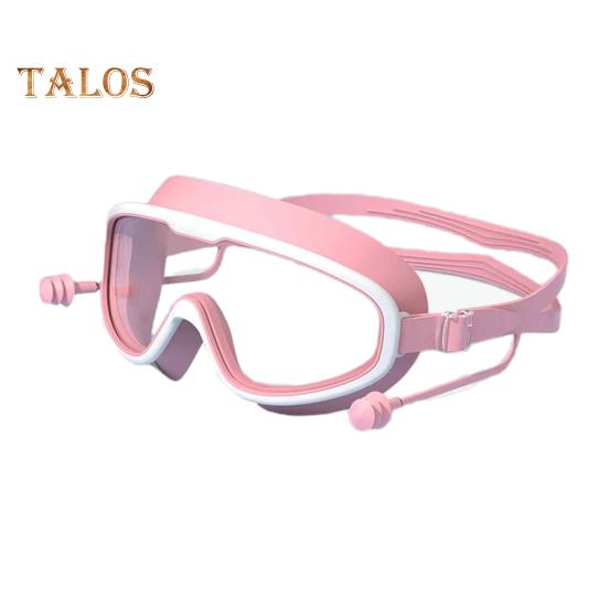 Adults Swim Goggles Anti-Fog Large Frame Pool Goggles High-Definition Wide View Swimming Glasses for Men Women