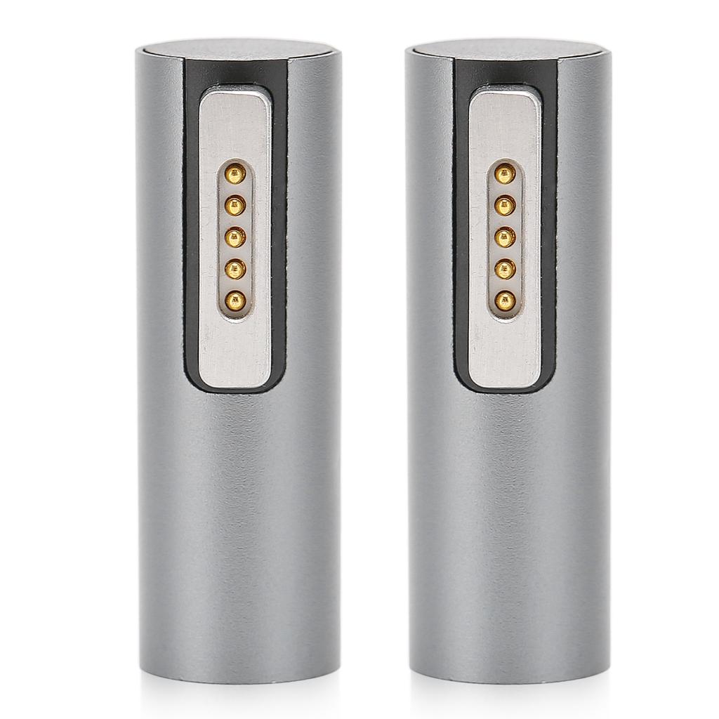 2PCS Magnetic T Tip Adapter DC Female To for Magsafe 2 Maximum Support 5A 18.5‑20V PD Magnetic