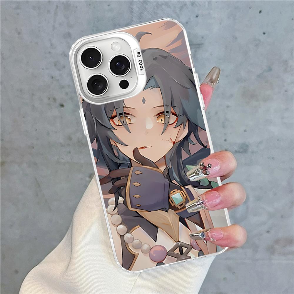 Genshin Impact XIAO Phone Case For IPhone 16 15 14 13 12 11 Pro Max X XR XSMAX 8 7 Plus Matte Shockproof Back Cover