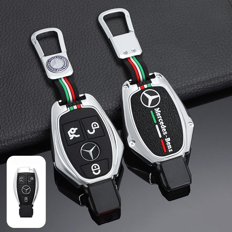 GLC GLB Zinc Alloy Car Key Case Cover Shell Fob Holder For Mercedes Benz A B C S Class AMG GLA CLA GLC W176 W221 W204 W205 Acce