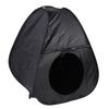Pop Up Sensory Tent Portable Easy Set Up Blackout Corner Tent for Kids Toddlers Black