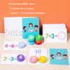 Children's math early education teaching , number cognition matching, mathematical operations learning, educational toys