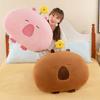 New Kapibara cushion plush toy ugly cute capybara sofa bedside pillow girl doll