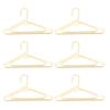 100Pcs Coat Hanger Shape Metallic Paper Clips Gold 38*20mm Paper Clips Non Skid Nonslip Anti Rust Golden Paper Clips