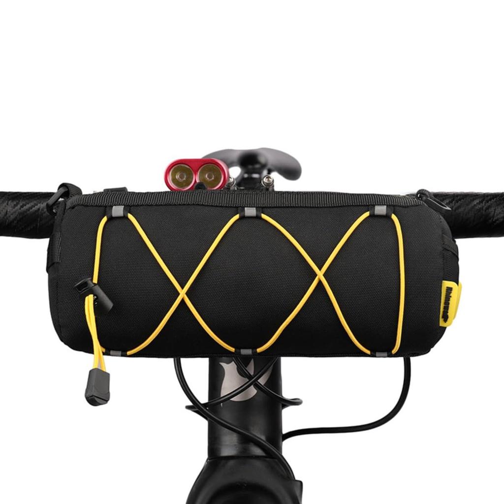 Dtnw Bicycle Handlebar Bag Waterproof Portable Bicycle Organizer - Multi-function Accessories for Large Capacity