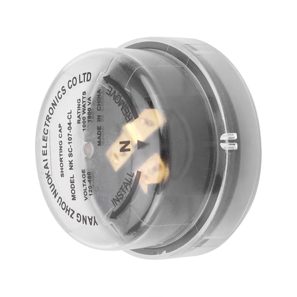 1000W 1800VA 120-480V Twistlock Photocell Receptacle Temporary Protection Shorting Cap