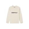 SS20 T-Shirts Men's Cream Crew Neck Moderate Straight Fit FOG-SS20-286