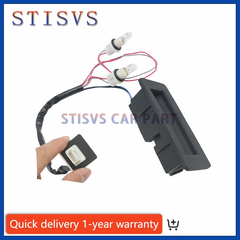 13223919 For Vauxhall Opel Astra H Zafira B ASTRAVAN 2004 2005-2010 6240399 Rear Trunk Tailgate Opening Control Switch With Bulb