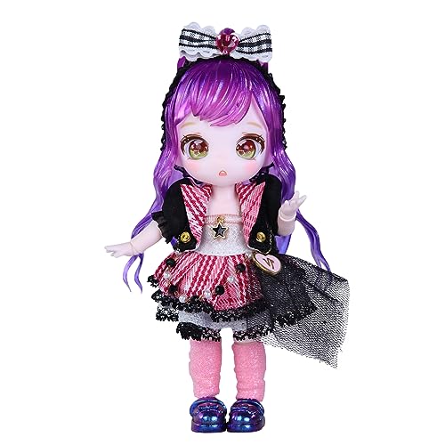 

Кукла BJD ICY Fortune Days 13 см - Набор куклы в стиле аниме, Идеально подходит для подарков, украшения, упражнений «сделай сам» и коллекционирования, Кукла для девочки 8+ (Козерог)