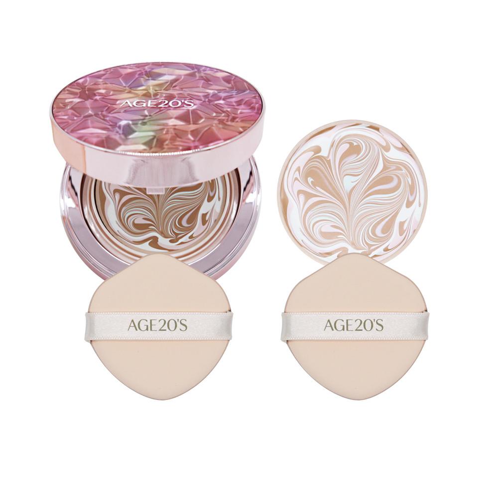 Age 20 s Pack Latest Aura Essence Cover Main Product + Refill Aura No. 21 Pink + Refill