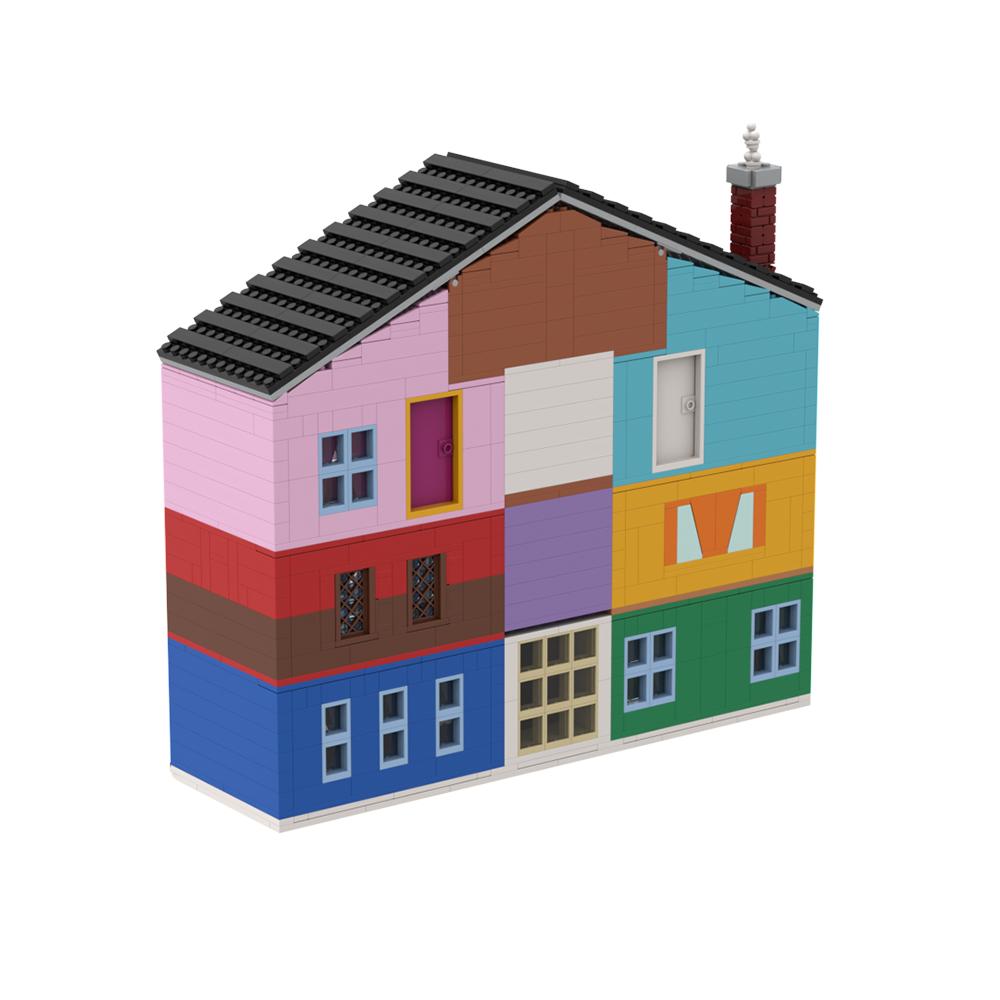 MOC Taylor'ın Sevgi Evi Model Yapı Blokları Müzik The Eras Turu Daire Villa Prefabrik Ev Tuğla Oyuncak Yetişkin Hediyesi