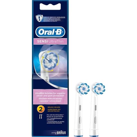 

Ультратонкие перезаряжаемые насадки для зубных щеток Oral-B Sensi, 2 пары