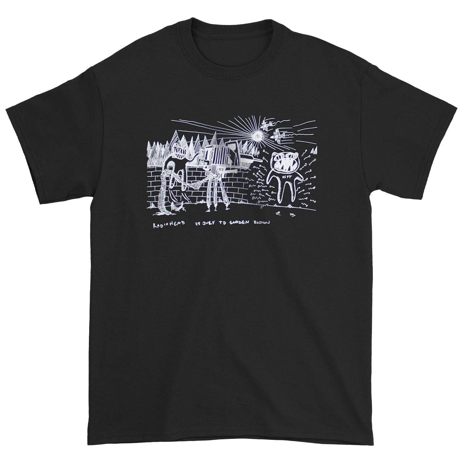 Men s Radiohead Despot T-shirt XX-Large Black S