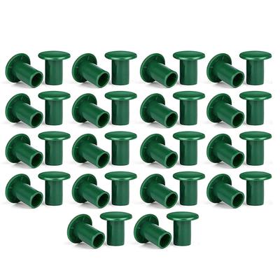 Langlebige PVC-Stangenkappen 36 Stück Zum Schutz von Pflanzen und zur Gewährleistung einer sicheren Gartenarbeit Stangenendkappen