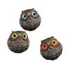 Owl Resin Crafts Home Courtyard Garden Decoration Cute Handmade Desktop Ornament Decoration of Garden Figurines