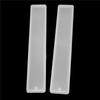 60 Pcs Rectangle Silicone Bookmark Mold DIY Bookmark Mould Making Epoxy Resin Jewelry