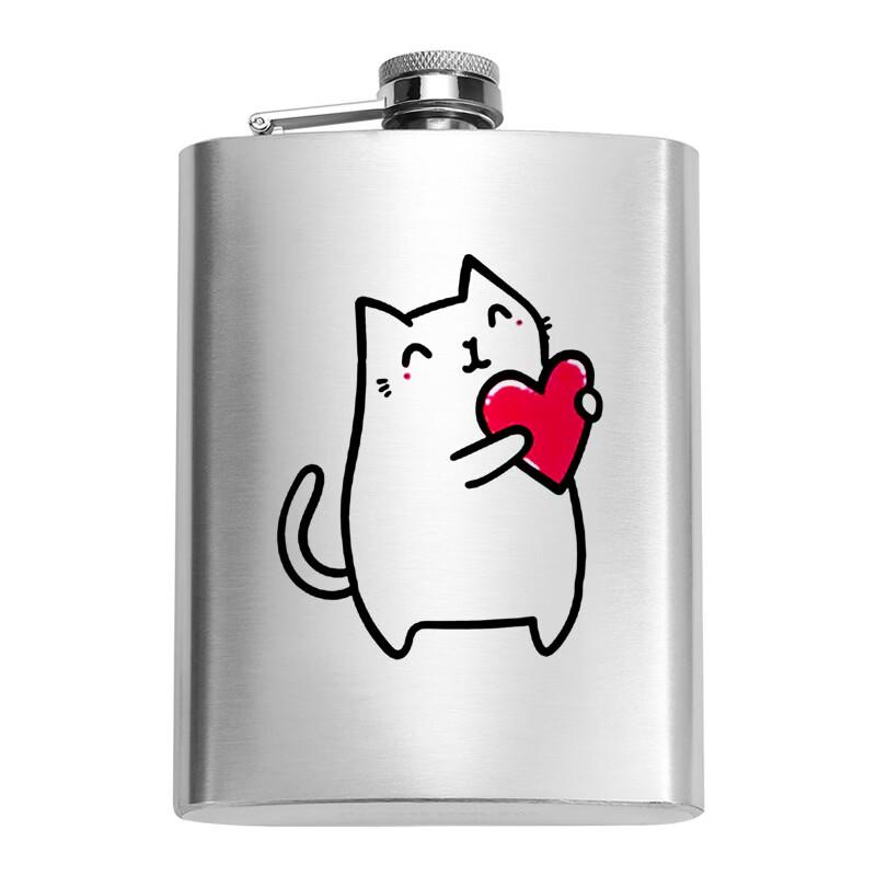 

Creative Heart Hip Flask