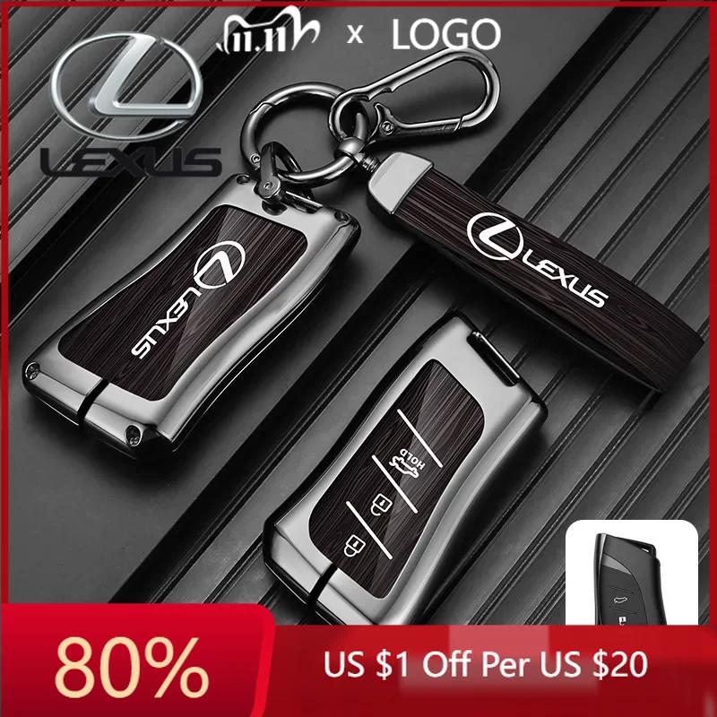 2026 Hot Interior Stickers Zinc Alloy Car Key Case Cover For Lexus ES UX NX UX250 UX260 ES350 ES200 ES300h UX200 S200 Keychain P